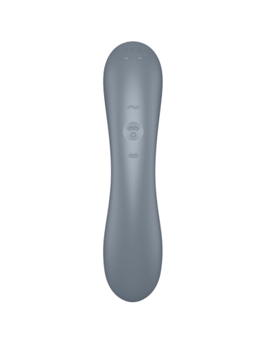 SATISFYER - CURVE TRINITY 1 AIR PULSE VIBRAZIONE GRIGIO