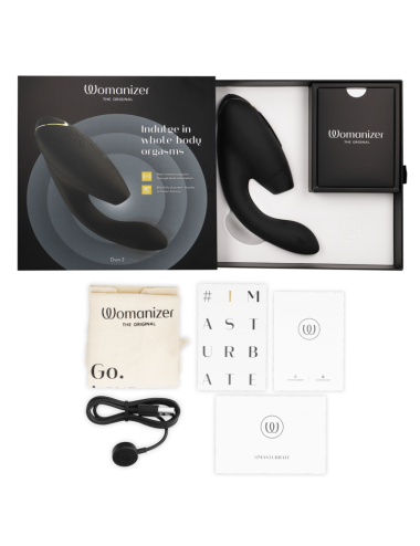 WOMANIZER - DUO 2 STIMOLATORE NERO