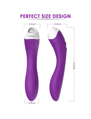 ARMONY - FAIRYLAND LECCATA CLIT VIBRANTE E VIBRATORE VIOLA