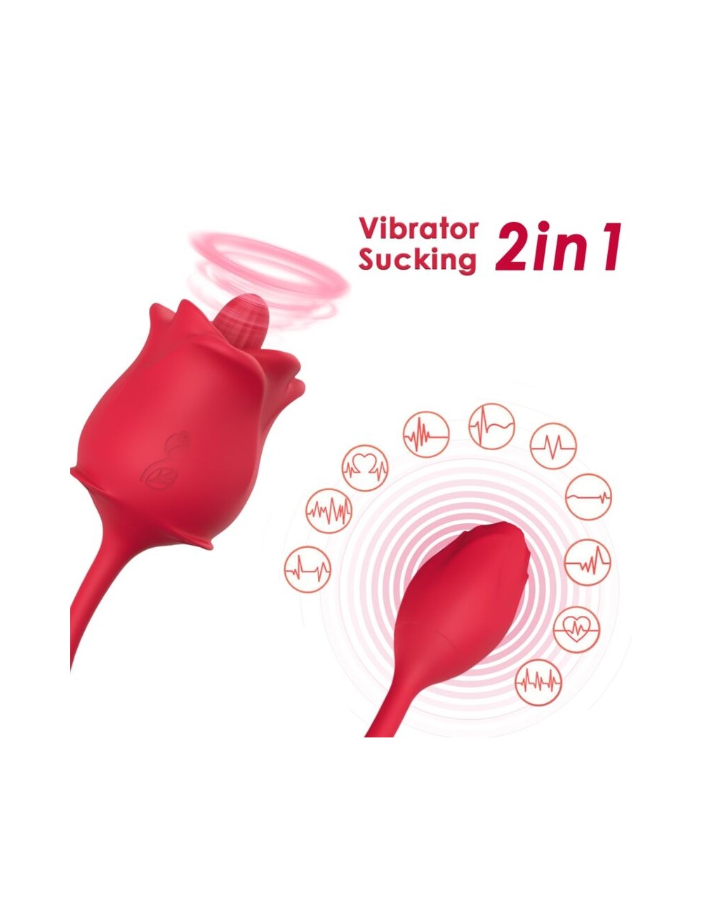 ARMONY - STIMOLATORE E VIBRATORE ROSA COLA ROSSO ARMONY - STIMOLATORE E VIBRATORE ROSA COLA ROSSO