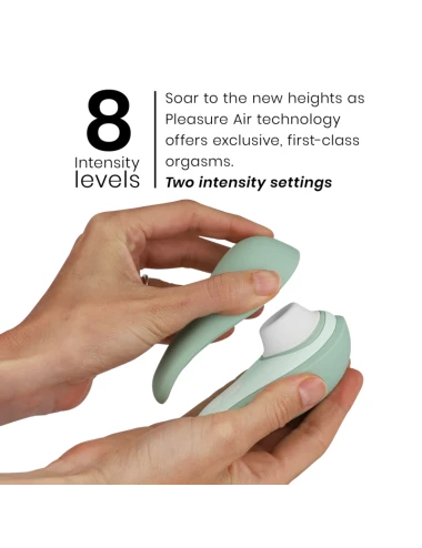 WOMANIZER - LIBERTY 2 STIMOLATORE CLITORIDE & VENTOSA VERDE CHIARO