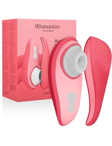 WOMANIZER - LIBERTY 2 STIMOLATORE CLITORIDE & VENTOSA ROSA