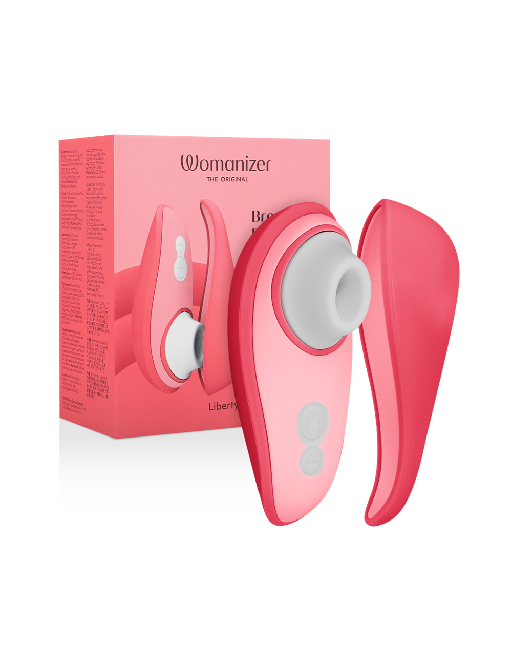 WOMANIZER - LIBERTY 2 STIMOLATORE CLITORIDE & VENTOSA ROSA