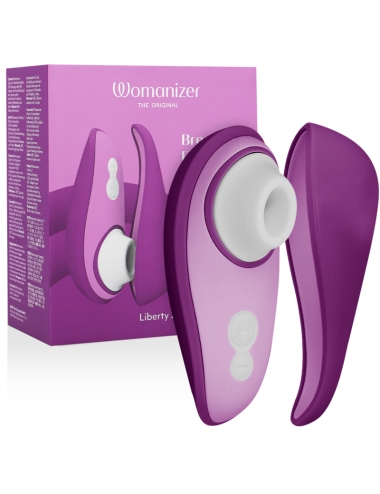 WOMANIZER - LIBERTY 2 STIMOLATORE CLITORIDE & VENTOSA VIOLA