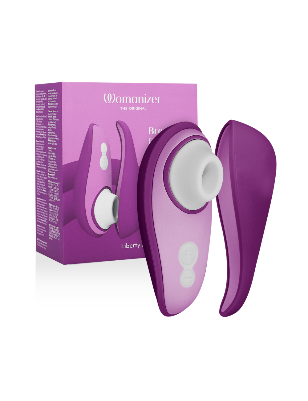 WOMANIZER - LIBERTY 2 STIMOLATORE CLITORIDE & VENTOSA VIOLA WOMANIZER - LIBERTY 2 STIMOLATORE CLITORIDE & VENTOSA VIOLA