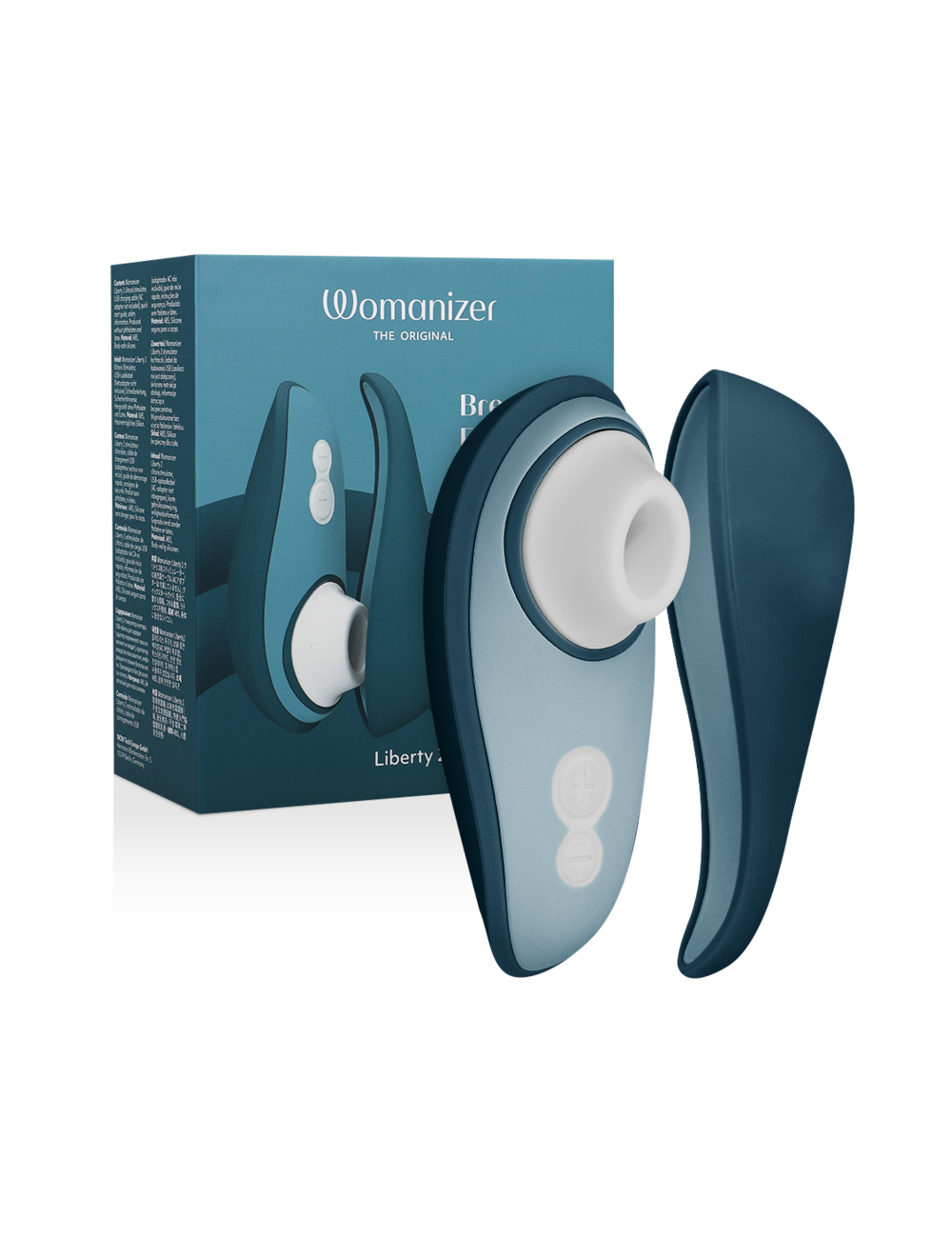 WOMANIZER - LIBERTY 2 STIMOLATORE CLITORIDE & VENTOSA BLU