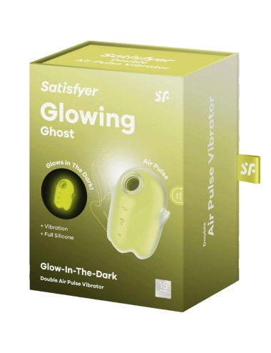 SATISFYER - GHOST AIR PULSE & VIBRATORE GIALLO