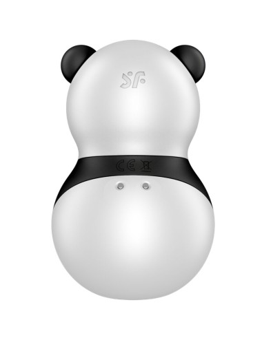 SATISFYER - POCKET PANDA STIMOLATORE E VIBRATORE IN BIANCO E NERO