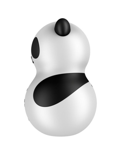 SATISFYER - POCKET PANDA STIMOLATORE E VIBRATORE IN BIANCO E NERO