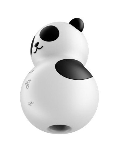 SATISFYER - POCKET PANDA STIMOLATORE E VIBRATORE IN BIANCO E NERO