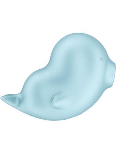 SATISFYER - SASSY SEAL STIMOLATORE E VIBRATORE BLU