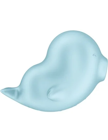 SATISFYER - SASSY SEAL STIMOLATORE E VIBRATORE BLU