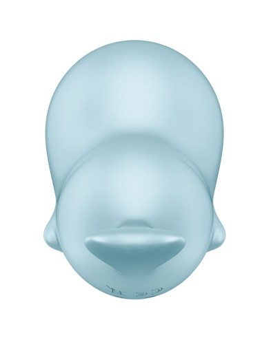 SATISFYER - SASSY SEAL STIMOLATORE E VIBRATORE BLU