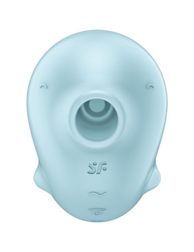 SATISFYER - SASSY SEAL STIMOLATORE E VIBRATORE BLU