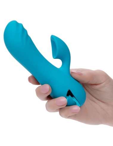 CALEXOTICS - SUNSET BEACH SEDUCER VIBRATORE E STIMOLATORE 10 FUNZIONI BLU