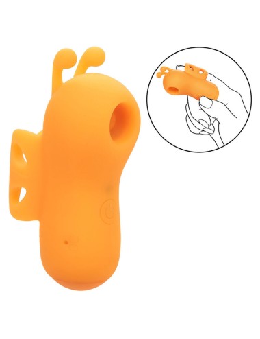 CALEXOTICS - NEON VIBES BUZZING VIBE LO STIMOLATORE PER DITA 10 VIBRAZIONI ARANCIONE
