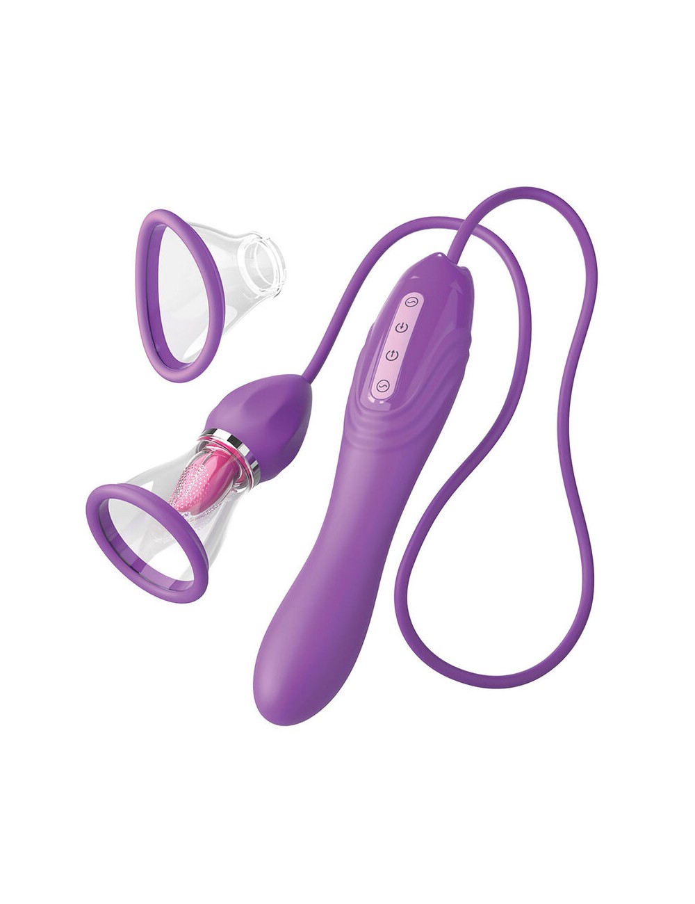 FANTASY FOR HER - TUBO DI ASPIRAZIONE MASSIMO PIACERE CON LINGUA STIMOLANTE VIOLA FANTASY FOR HER - TUBO DI ASPIRAZIONE MASSIMO PIACERE CON LINGUA STIMOLANTE VIOLA