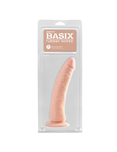 BASIX - JELLY PENE SOTTILE 19 CM NATURALE
