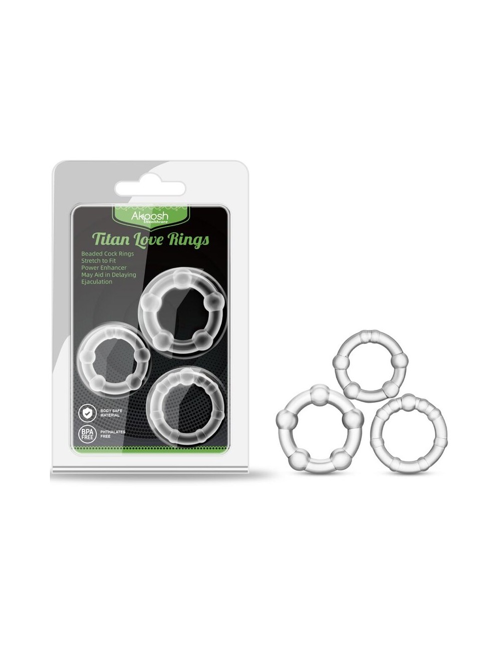 ARMONY - TITAN LOVE ANELLO CON PERLINE CARNE ARMONY - TITAN LOVE ANELLO CON PERLINE CARNE