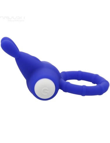 ARMONY - MS BUNNY ANELLO VIBRATORE IN SILICONE BLU
