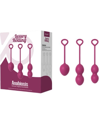 ARMONY - ANABIOSIS MANUBRI VAGINALI 3 LIVELLI BORDEAUX