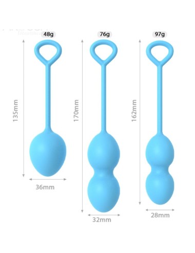 ARMONY - ANABIOSIS MANUBRIO VAGINALE 3 LIVELLI BLU