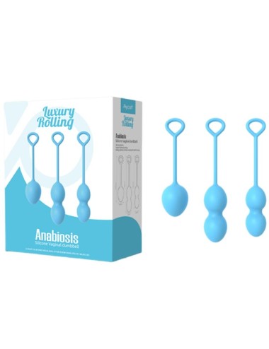 ARMONY - ANABIOSIS MANUBRIO VAGINALE 3 LIVELLI BLU