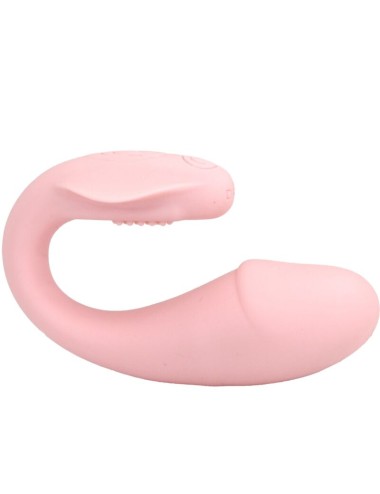 ARMONY - FRESHFUN CICI VIBRATORE STAP-ON TELECOMANDO E APP 10 VIBRAZIONI ROSA