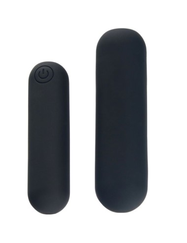 ARMONY - SPLASH HAHA VIBRATORE BULLET IN SILICONE 10 VIBRAZIONI 75 X 19 CM NERO