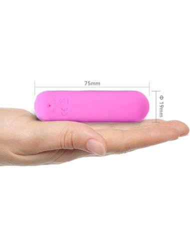 ARMONY - SPLASH HAHA VIBRATORE BULLET IN SILICONE 10 VIBRAZIONI 75 X 19 CM ROSA