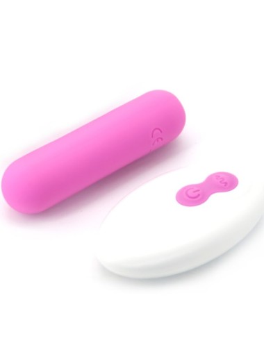 ARMONY - SPLASH JOLINE VIBRATORE BULLET IN SILICONE TELECOMANDO 10 VIBRAZIONI 65 X 15 CM ROSA