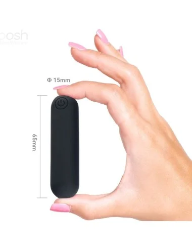 ARMONY - SPLASH JOLINE VIBRATORE BULLET IN SILICONE TELECOMANDO 10 VIBRAZIONI 65 X 15 CM NERO