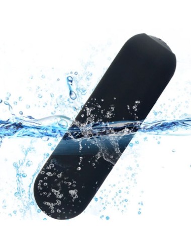 ARMONY - SPLASH JOIE VIBRATORE BULLET IN SILICONE TELECOMANDO 10 VIBRAZIONI 75 X 19 CM NERO