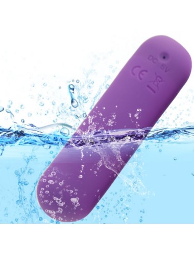 ARMONY - SPLASH JOIE VIBRATORE BULLET TELECOMANDO IN SILICONE 10 VIBRAZIONI 75 X 19 CM VIOLA