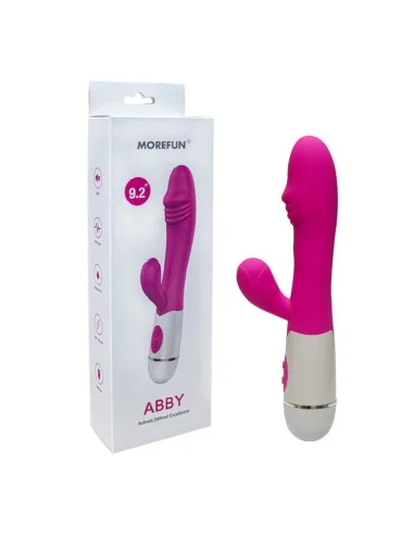 ARMONY - ABBY VIBRATORE E STIMOLATORE 16 VELOCITÀ ROSA