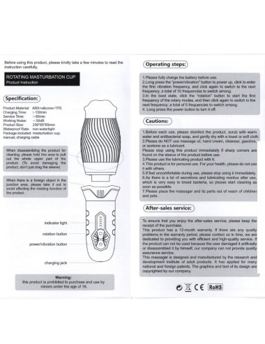 ARMONY - BELUCCI VIBRATORE MASTURBATORE ORALE BIANCO