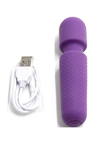 ARMONY - YOUR MAGIC MASSAGGIATORE E VIBRATORE RICARICABILE 10 VIBRAZIONI BACCHETTA POTS VIOLA