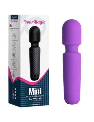 ARMONY - YOUR MAGIC MASSAGGIATORE E VIBRATORE RICARICABILE 10 VIBRAZIONI BACCHETTA POTS VIOLA