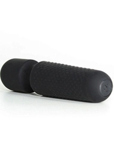 ARMONY - YOUR MAGIC MASSAGGIATORE E VIBRATORE RICARICABILE 10 VIBRAZIONI BACCHETTA PUNTI NERO