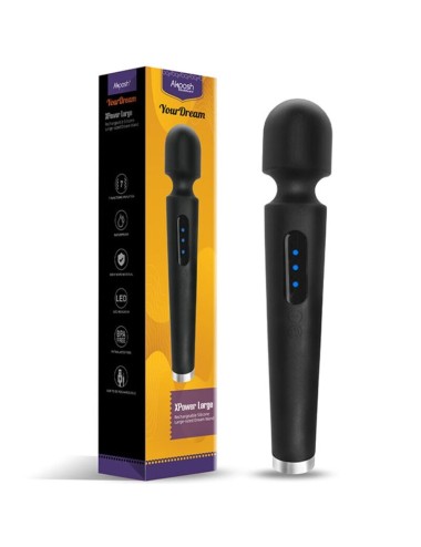 ARMONY - X POWER MASSAGGIATORE E VIBRATORE GRANDE 7 VIBRAZIONI NERO