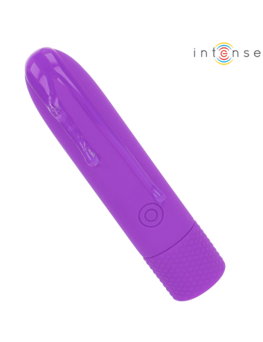 INTENSE - SYMONE BULLET VIBRANTE RICARICABILE USB 8 VIBRAZIONI VIOLA 10 X 2,2 CM