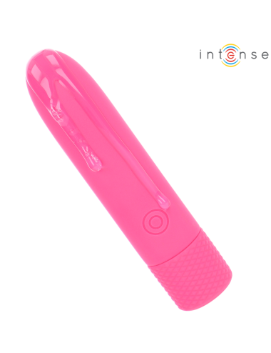 INTENSE - SYMONE USB RICARICABILE VIBRANTE BULLET 8 VIBRAZIONI ROSA 10 X 2,2 CM