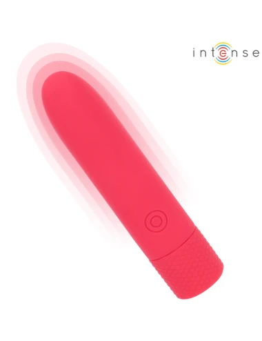 INTENSE - SYMONE PROIETTILE VIBRANTE RICARICABILE USB 8 VIBRAZIONI ROSSO 10 X 2