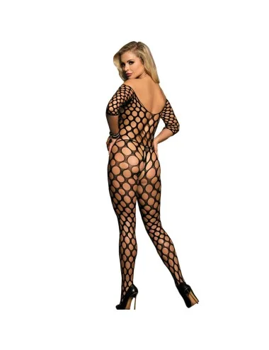 SUBBLIME - 951719 BODYSTOCKING A RETE CON SPALLE APERTE NERO TAGLIA UNICA