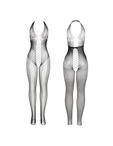 SUBBLIME - 951832 BODYSTOCKING CON SCHIENA APERTA E DETTAGLI INCROCIATI NERO TAGLIA UNICA