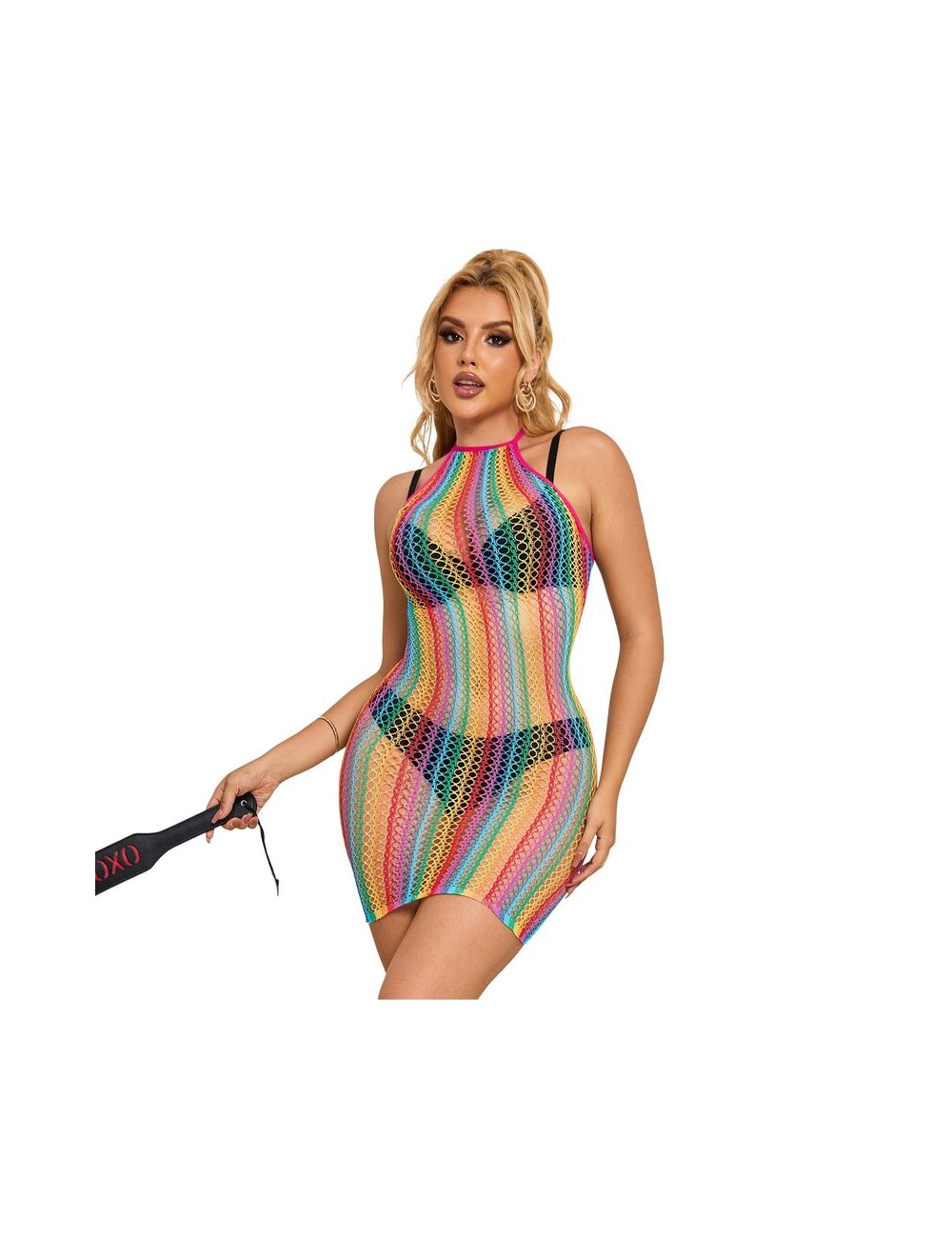 SUBBLIME - 952341 BODYSTOCKING A RETE ARCOBALENO TAGLIA UNICA SUBBLIME - 952341 BODYSTOCKING A RETE ARCOBALENO TAGLIA UNICA