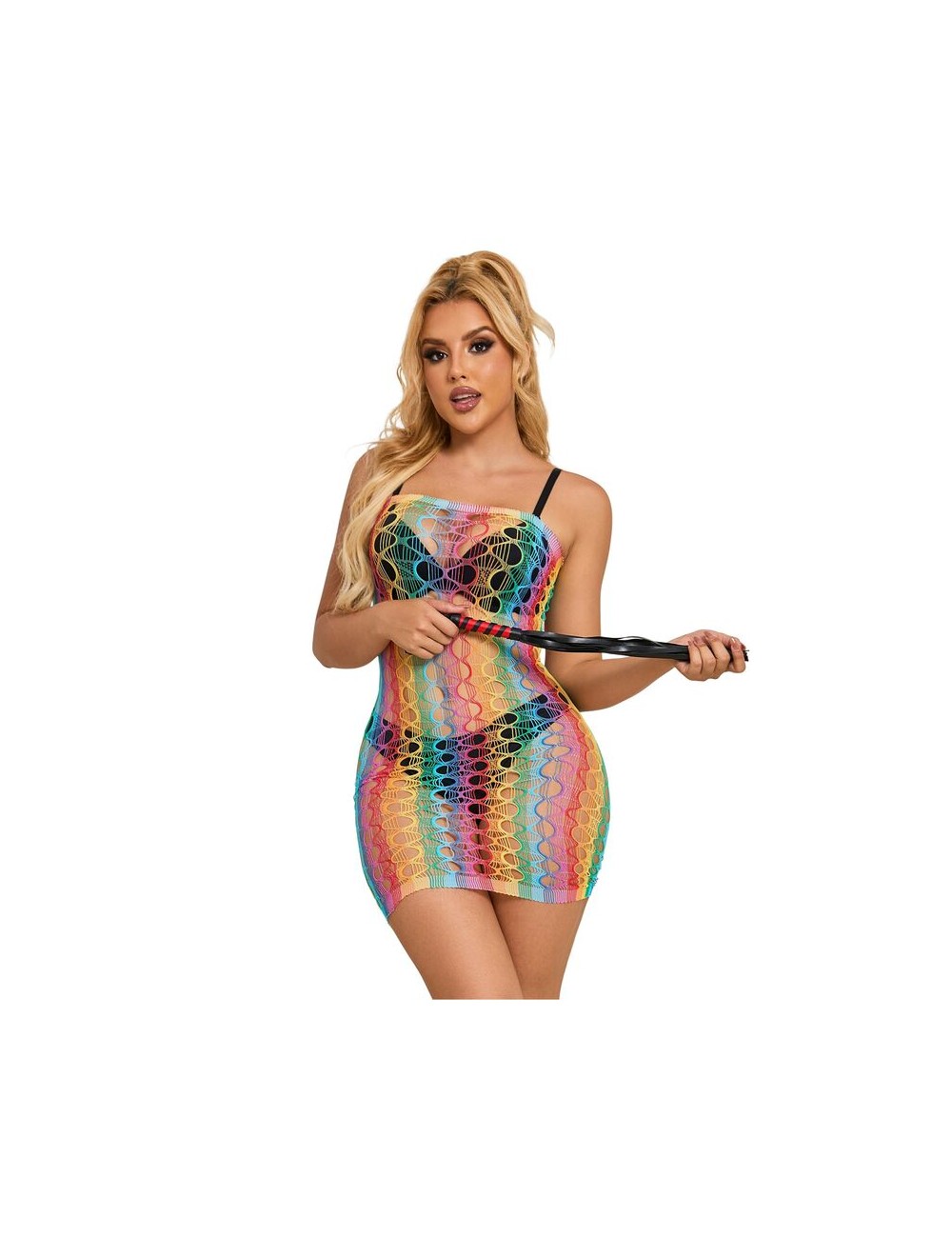 SUBBLIME - 952365 BODYSTOCKING A RETE CON SPALLE NUDE ARCOBALENO TAGLIA UNICA SUBBLIME - 952365 BODYSTOCKING A RETE CON SPALLE NUDE ARCOBALENO TAGLIA UNICA