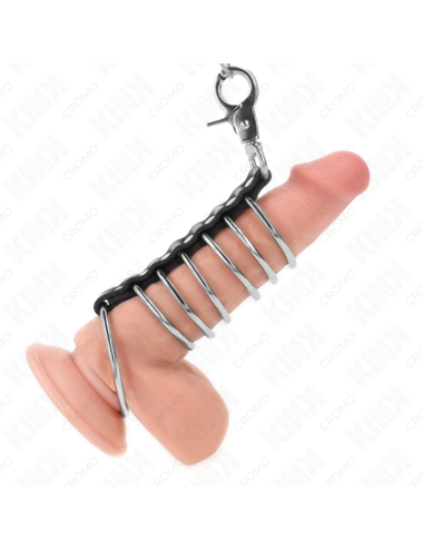 KINK - 7 ANELLI PER PENE IN METALLO DA 3