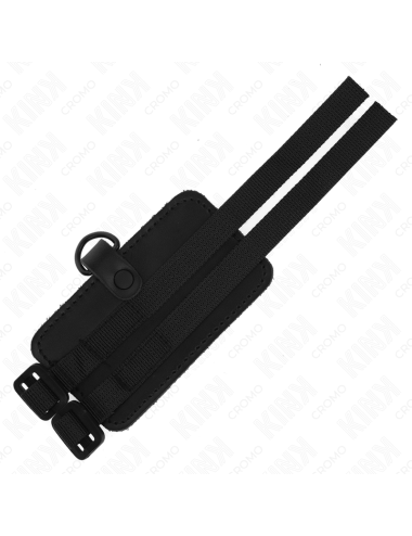KINK - ANELLO PER PENE IN PELLE CON CINGHIE REGOLABILI
