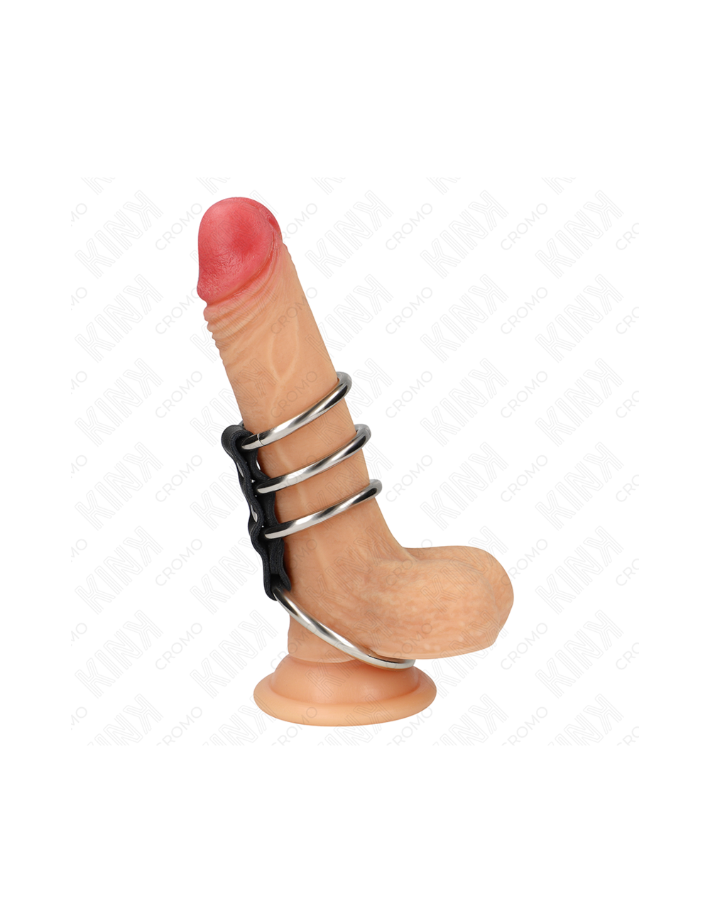 KINK - 4 ANELLI PER PENE IN METALLO DA 3